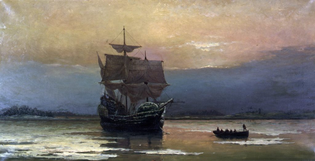 Mayflower in Plymouth