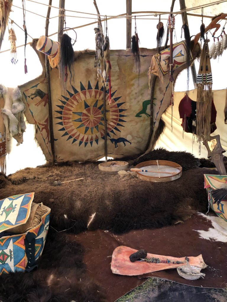 Authentic Camp 2021 - Teepee interiour